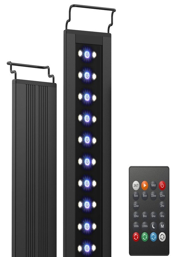 NICREW C10 24/7 LED Aquarium Light for Plants, 48-60 Inches, Full Spectrum Fish Tank Light with Timer, Brightness Adjustable - Image 1